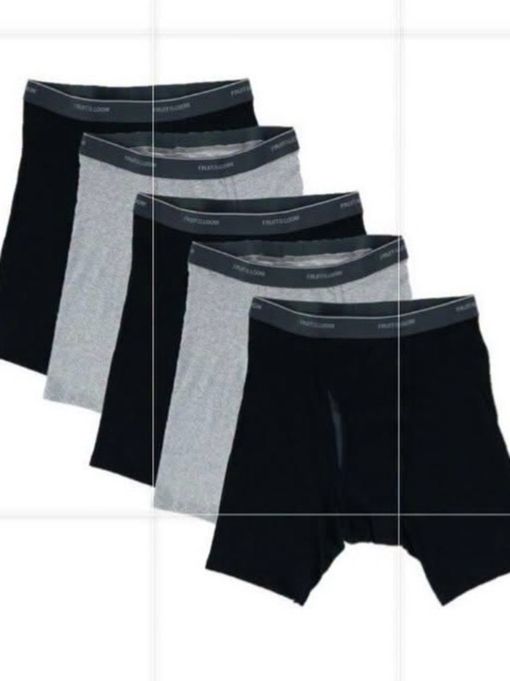 5 Fruit of the Loom Men's Coolzone Boxer Briefs Moisture Wicking Eversoft Large